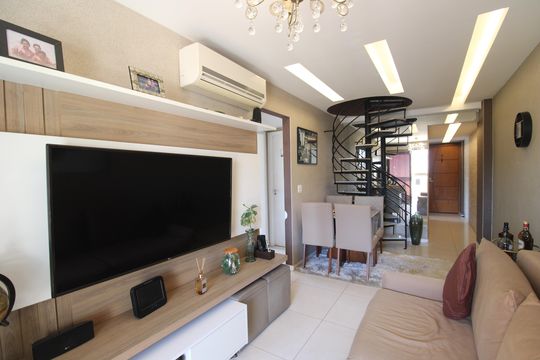 Sala de apartamento à venda com 3 quartos, 154m² em Freguesia (jacarepaguá), Rio de Janeiro
