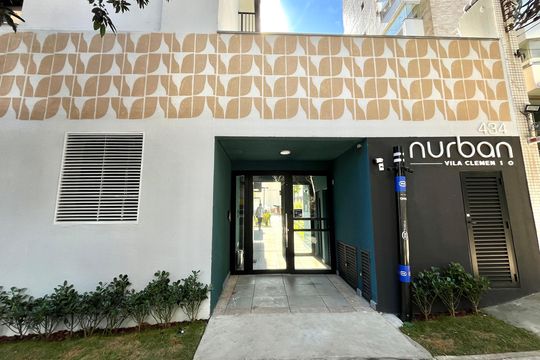 Fachada de kitnet/studio para alugar com 1 quarto, 20m² em Vila Clementino, São Paulo
