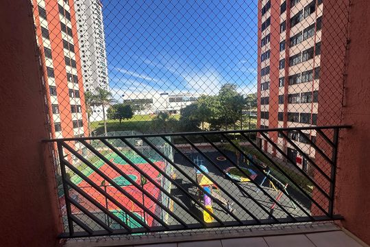 Varanda da Sala de apartamento para alugar com 2 quartos, 80m² em Tamboré, Barueri
