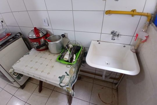 Área de Serviço de apartamento para alugar com 2 quartos, 47m² em Marapicu, Nova Iguaçu