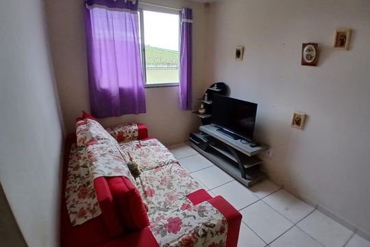 Sala de apartamento para alugar com 2 quartos, 47m² em Marapicu, Nova Iguaçu
