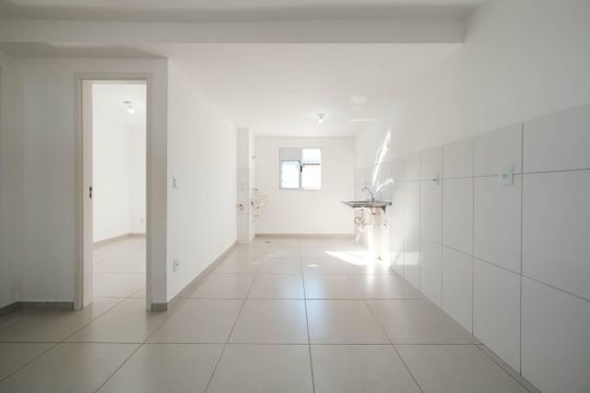 Sala/Cozinha de apartamento para alugar com 1 quarto, 30m² em Tremembé, São Paulo