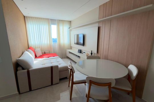 Sala de apartamento para alugar com 3 quartos, 68m² em Palmeiras, Belo Horizonte