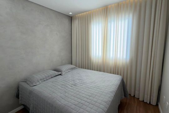 Quarto de apartamento para alugar com 3 quartos, 68m² em Palmeiras, Belo Horizonte