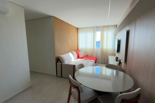 Sala de apartamento para alugar com 3 quartos, 68m² em Palmeiras, Belo Horizonte