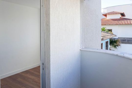 Varanda da suíte de apartamento para alugar com 2 quartos, 88m² em Paquetá, Belo Horizonte