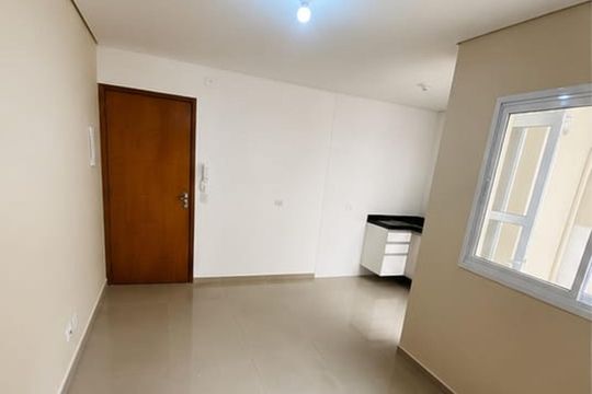 Sala de casa de condomínio para alugar com 2 quartos, 56m² em Jardim Santo Alberto, Santo André
