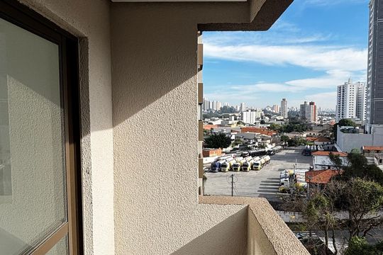 Sala - Sala de Jantar Varanda de apartamento à venda com 2 quartos, 56m² em Parque das Nações, Santo André
