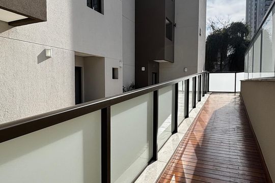 Rampa - Corrimão de apartamento à venda com 2 quartos, 56m² em Parque das Nações, Santo André