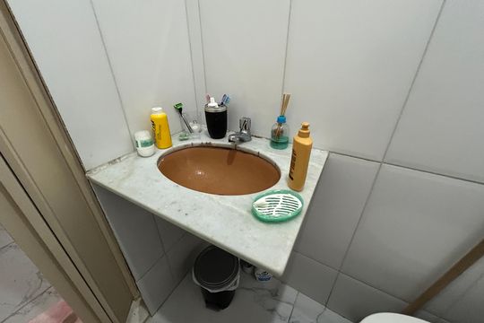 Banheiro do Quarto 2 - Suíte de casa à venda com 2 quartos, 80m² em Quintino Bocaiúva, Rio de Janeiro