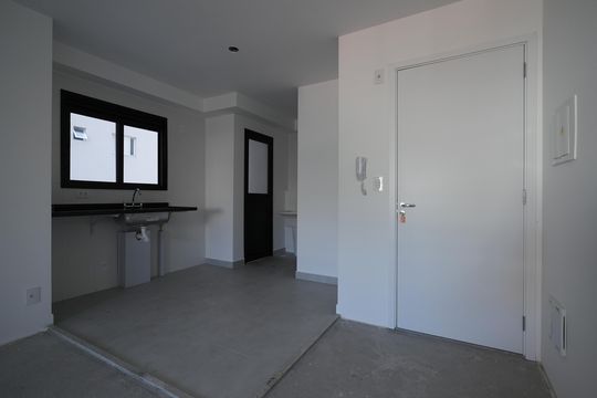 Cozinha de apartamento à venda com 2 quartos, 64m² em Parque das Nações, Santo André