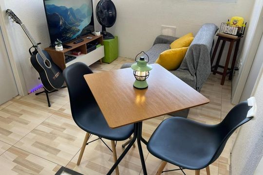 Sala de apartamento à venda com 2 quartos, 34m² em Veleiros, São Paulo