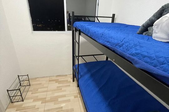 Quarto 1 de apartamento à venda com 2 quartos, 34m² em Veleiros, São Paulo