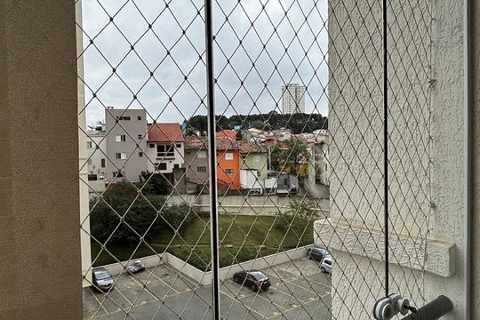 Sala - Sala de Jantar Varanda de apartamento à venda com 2 quartos, 48m² em Parque Jaçatuba, Santo André