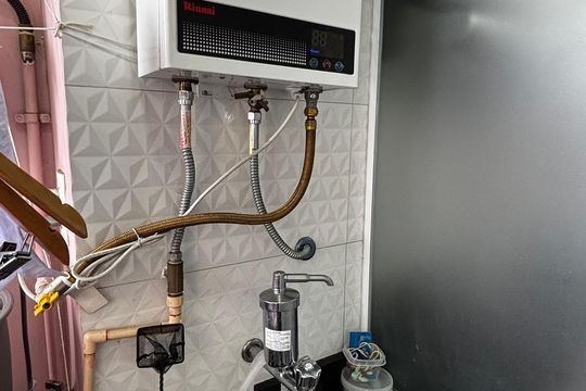Área de Serviço de apartamento à venda com 2 quartos, 48m² em Parque Jaçatuba, Santo André