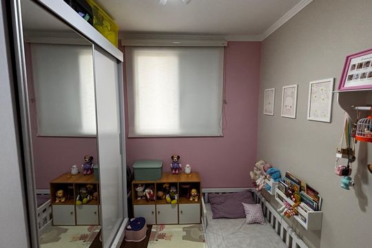 Quarto 2 de apartamento à venda com 2 quartos, 48m² em Parque Jaçatuba, Santo André