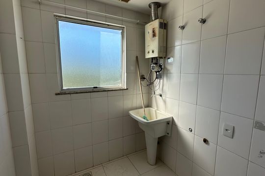 Área de Serviço de apartamento à venda com 3 quartos, 89m² em Vargem Pequena, Rio de Janeiro