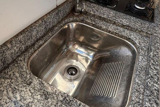 Cozinha de apartamento para alugar com 2 quartos, 40m² em Santa Cruz, Rio de Janeiro