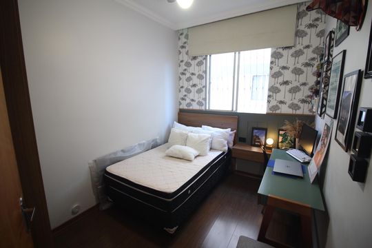 Quarto 2 de apartamento à venda com 3 quartos, 70m² em Bairro da Glória, Contagem