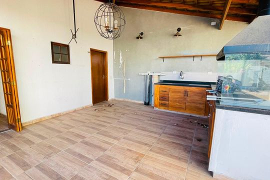Area de churrasqueira de casa de condomínio para alugar com 4 quartos, 600m² em Jardim Indaia, Embu das Artes
