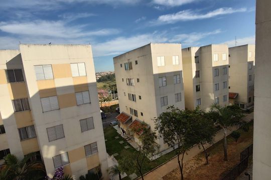 Vista de apartamento para alugar com 2 quartos, 42m² em Residencial Cosmos, Campinas