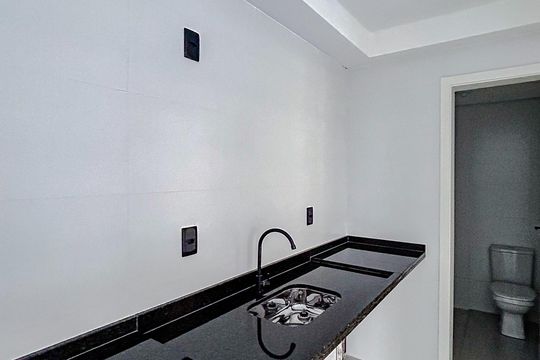 Cozinha de apartamento à venda com 1 quarto, 28m² em Vila Aricanduva, São Paulo