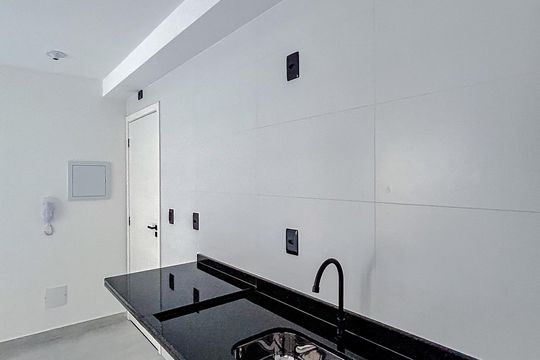 Cozinha de apartamento à venda com 1 quarto, 28m² em Vila Aricanduva, São Paulo