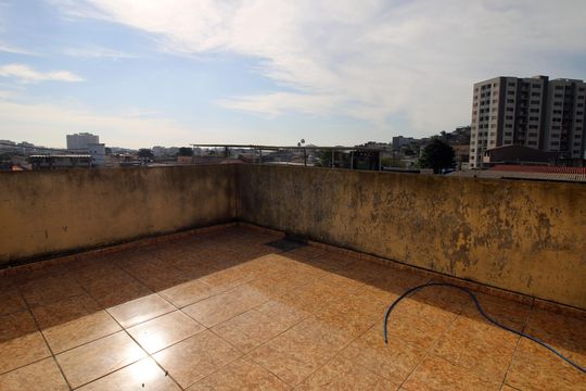 Terraço de casa à venda com 2 quartos, 300m² em Vila Kosmos, Rio de Janeiro