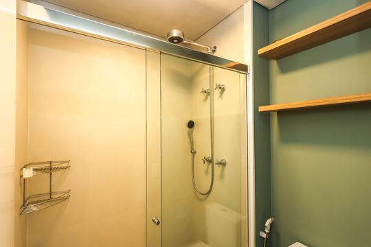 Banheiro de apartamento à venda com 1 quarto, 39m² em Vila Mariana, São Paulo