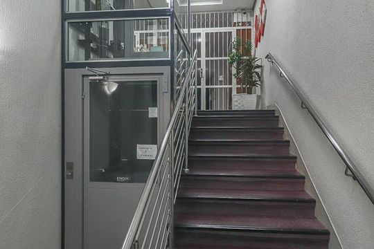 Hall de entrada prédio de apartamento à venda com 3 quartos, 99m² em Cristo Redentor, Porto Alegre