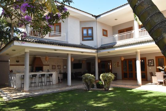 vista da casa com varandas  de casa de condomínio à venda com 4 quartos, 200m² em Parque Centenário, Jundiaí