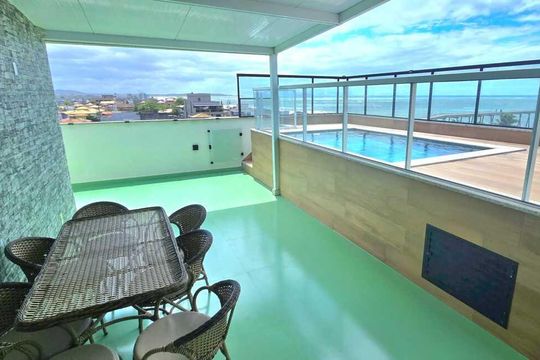 Piscina de apartamento para alugar com 3 quartos, 182m² em Costazul, Rio das Ostras