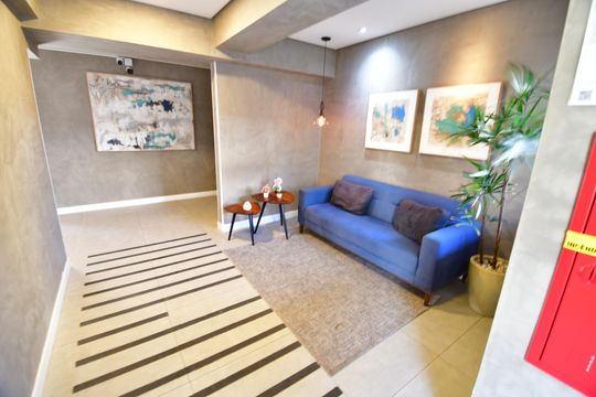 Hall social de apartamento à venda com 1 quarto, 51m² em Jardim Primavera, Campinas