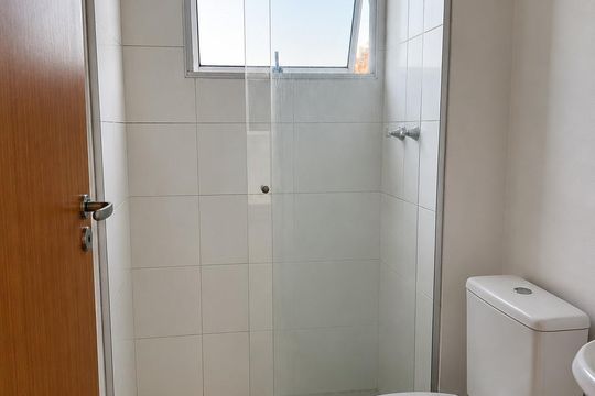Banheiro de apartamento para alugar com 2 quartos, 39m² em Canudos, Novo Hamburgo