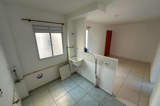 Cozinha de apartamento para alugar com 2 quartos, 39m² em Canudos, Novo Hamburgo