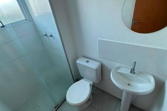Banheiro de apartamento para alugar com 2 quartos, 39m² em Canudos, Novo Hamburgo