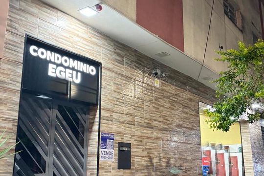 Fachada  de apartamento à venda com 1 quarto, 44m² em Baeta Neves, São Bernardo do Campo