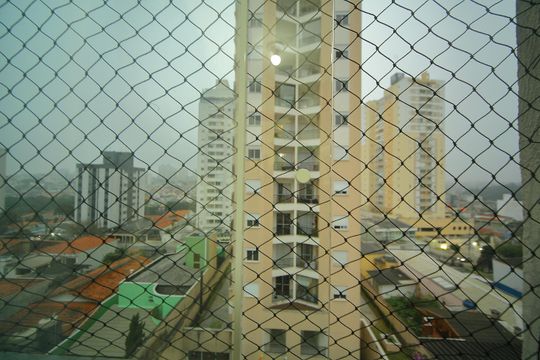Área de Serviço- Vista  de apartamento à venda com 1 quarto, 44m² em Baeta Neves, São Bernardo do Campo