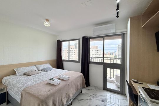 Kitnet/Studio para alugar com 1 quarto, 22m² em Santo Amaro, São Paulo