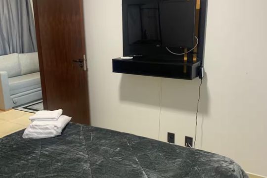 Quarto de apartamento para alugar com 1 quarto, 42m² em Jardim da Luz, Goiânia