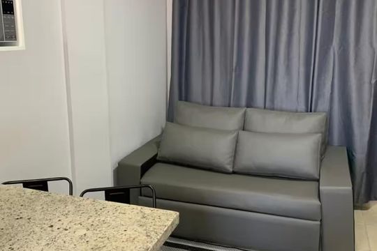 Sala de apartamento para alugar com 1 quarto, 42m² em Jardim da Luz, Goiânia