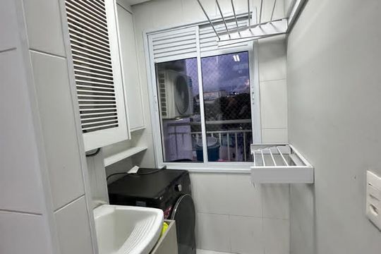 Área de serviço de apartamento à venda com 2 quartos, 52m² em Jardim do Lago, Campinas