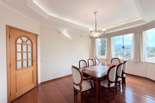 Sala de Jantar de casa de condomínio à venda com 6 quartos, 483m² em Chácara Malota, Jundiaí