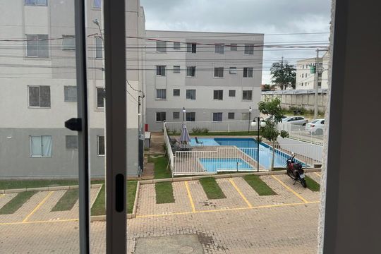Vista da janela de apartamento à venda com 2 quartos, 44m² em Bom Jesus, Contagem