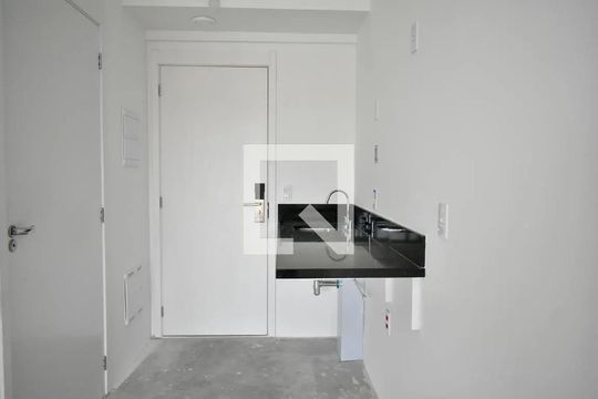 Cozinha de apartamento à venda com 1 quarto, 25m² em Mirandópolis, São Paulo