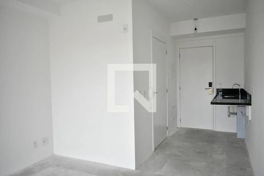 Cozinha de apartamento à venda com 1 quarto, 25m² em Mirandópolis, São Paulo