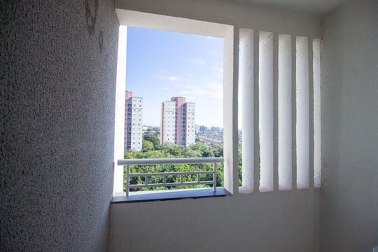 Varanda da Sala de apartamento para alugar com 2 quartos, 48m² em Vila Gabriel, Sorocaba