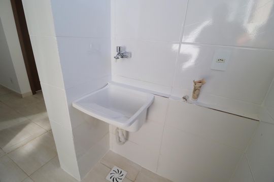 Área de Serviço de apartamento para alugar com 2 quartos, 50m² em Jardim Europa, Uberlândia