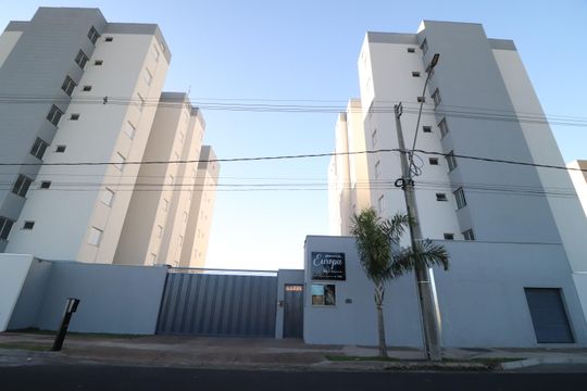 Fachada de apartamento para alugar com 2 quartos, 50m² em Jardim Europa, Uberlândia