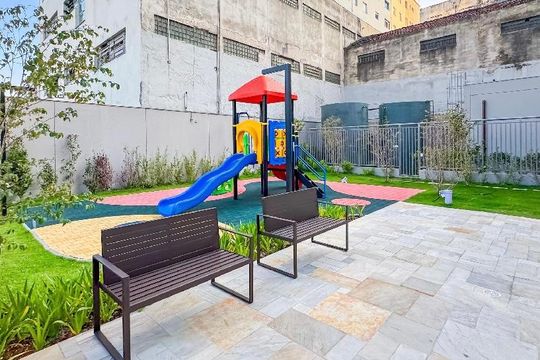 Área externa de apartamento à venda com 1 quarto, 46m² em Ipiranga, São Paulo